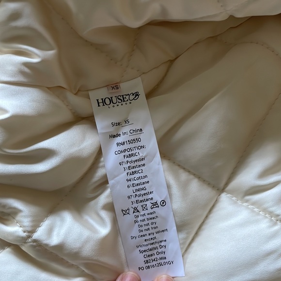 House of CB Satin Bomber Jacket - Picture 5 of 5